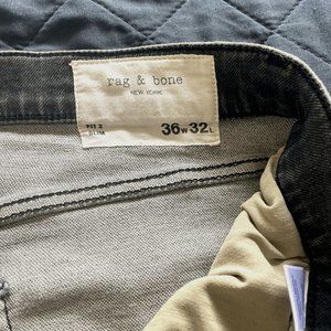 Rag & Bone Jeans - Fit 2 Slim 36w 32L Black